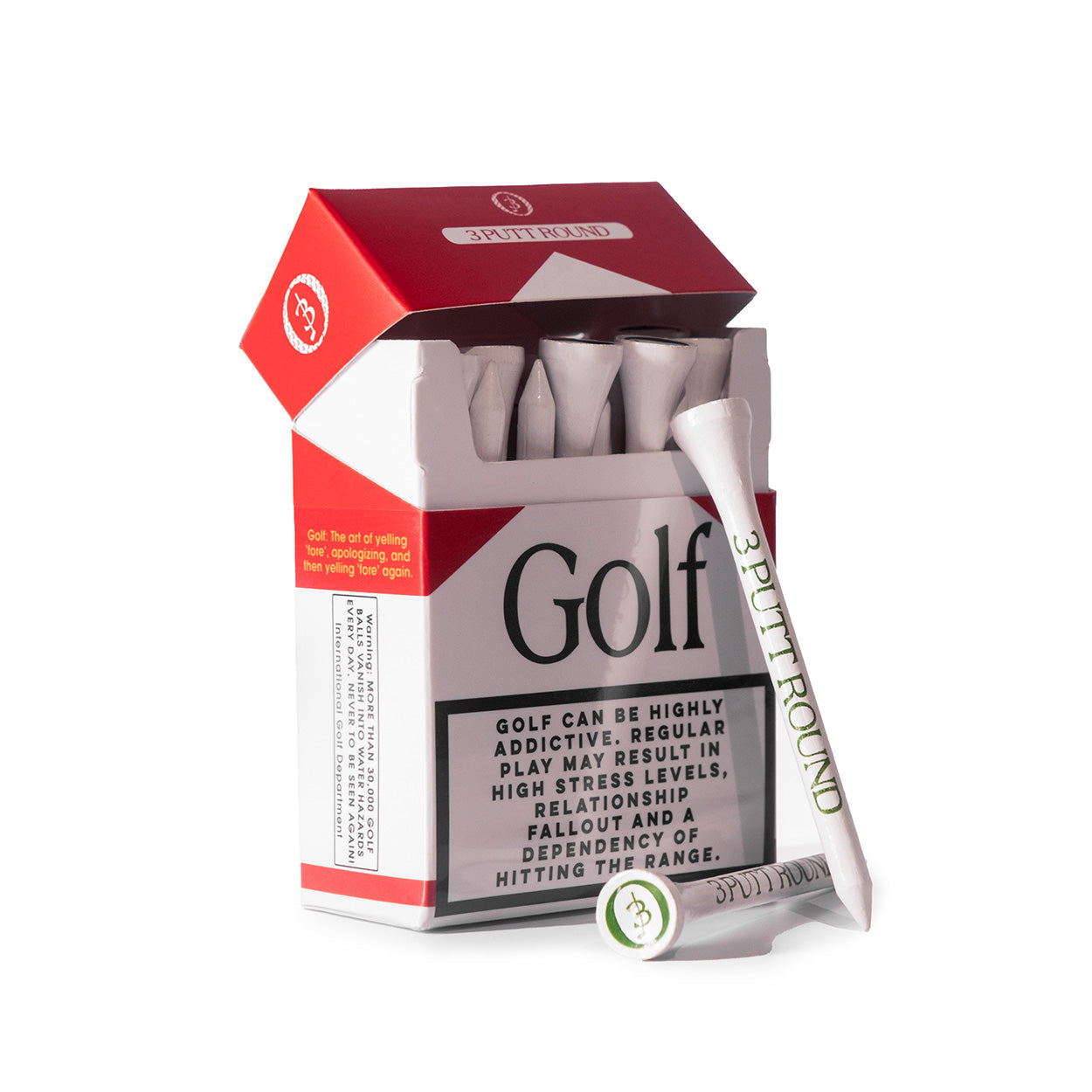 THE "GOLF ADDICTION" TEE PACK