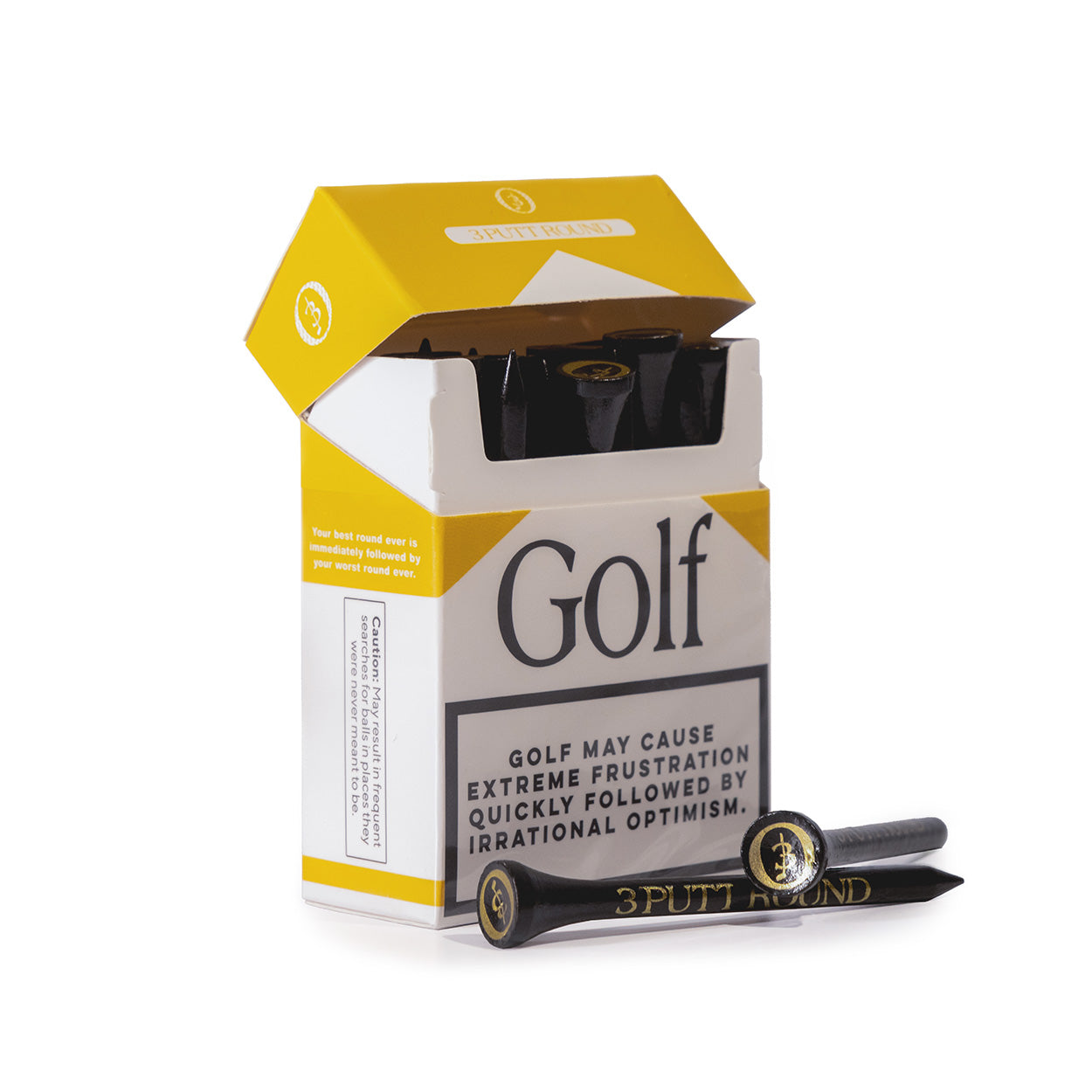 THE GOLD "GOLF ADDICTION" TEE PACK