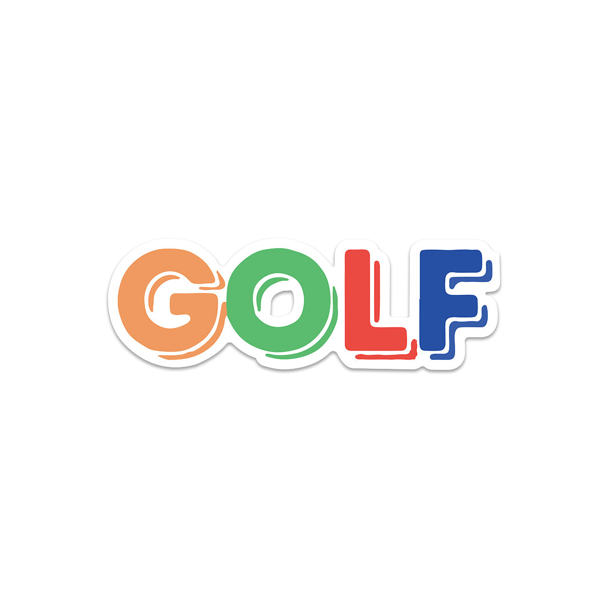 The "GOLF" Sticker