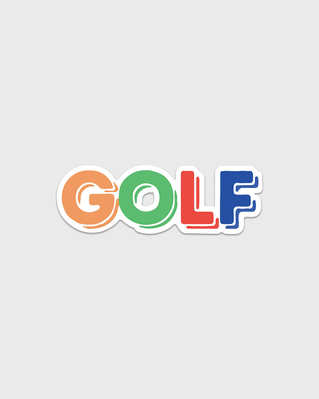 L'autocollant « GOLF »