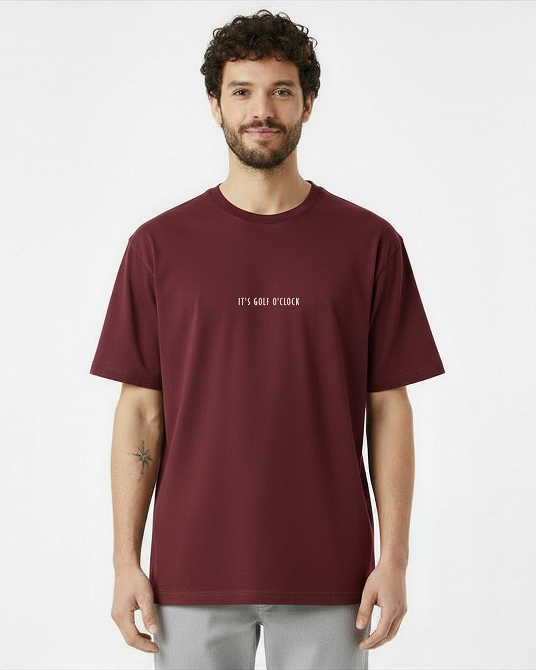 LE T-SHIRT « C'EST L'HEURE DU GOLF »