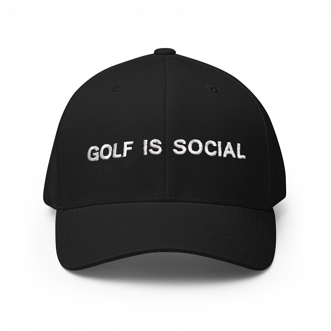 THE "GOLF IS SOCIAL" BASEBALL CAP