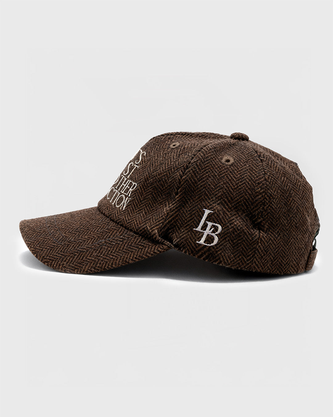 THE LOST BALLS x 3 PUTT ROUND "ADDICTED" CAP - TWEED