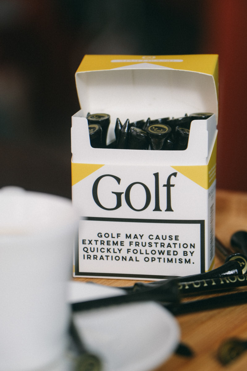 LE PACK DE TEE GOLD « GOLF ADDICTION »