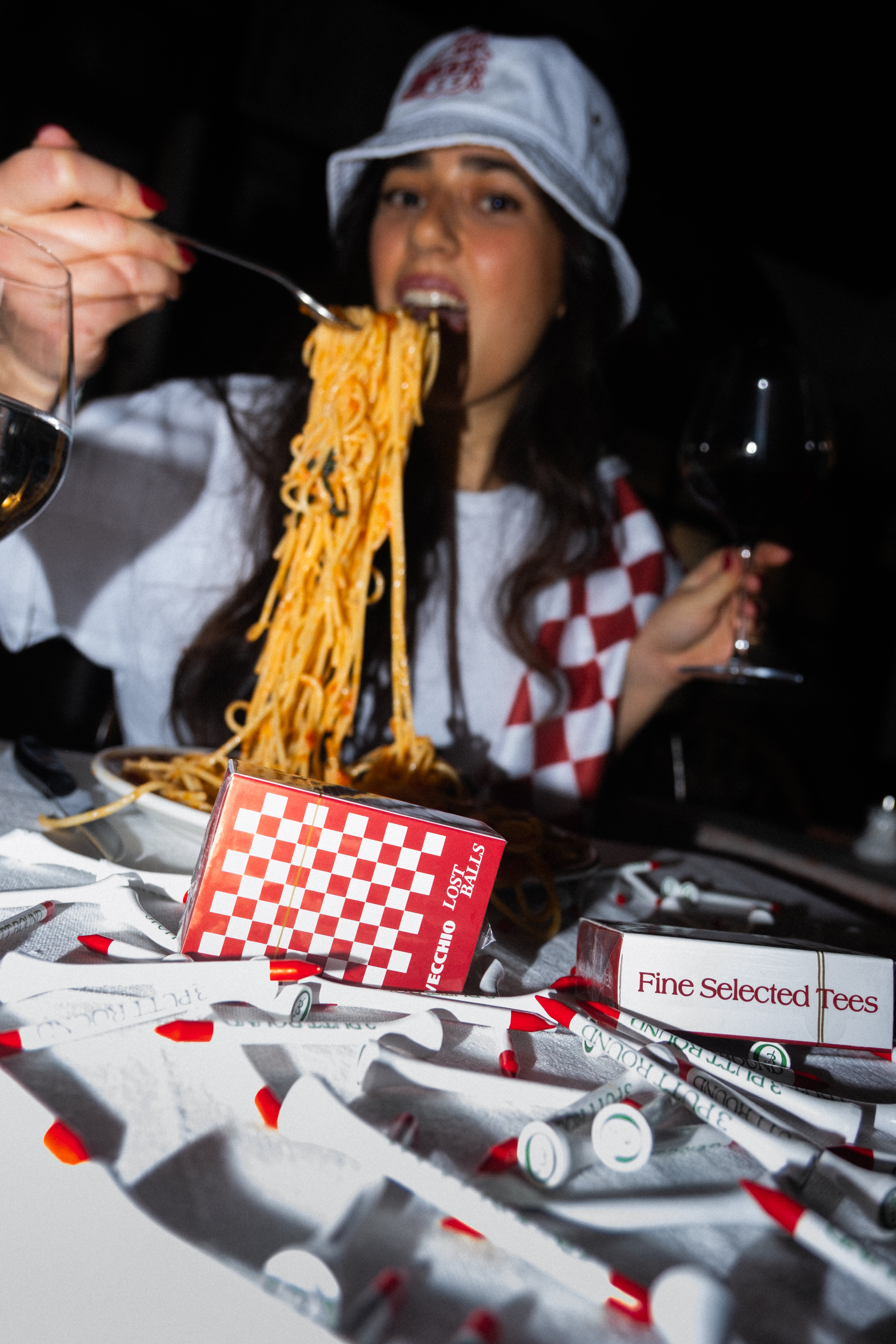 LA SCATOLA DI FIAMMIFERI VECCHIO X LOST BALLS GOLF TEE