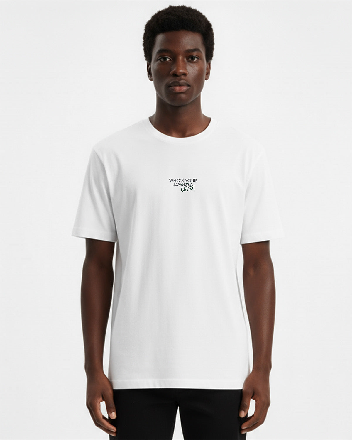 LE T-SHIRT « QUI EST VOTRE CADDY ? »