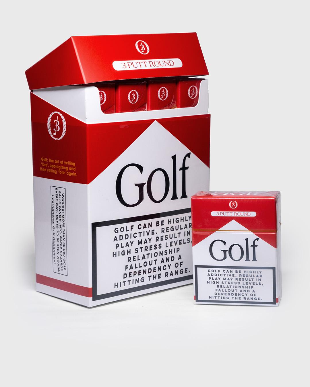 THE RED GOLF ADDICTION TEE PACK COLLECTABLE CARTON