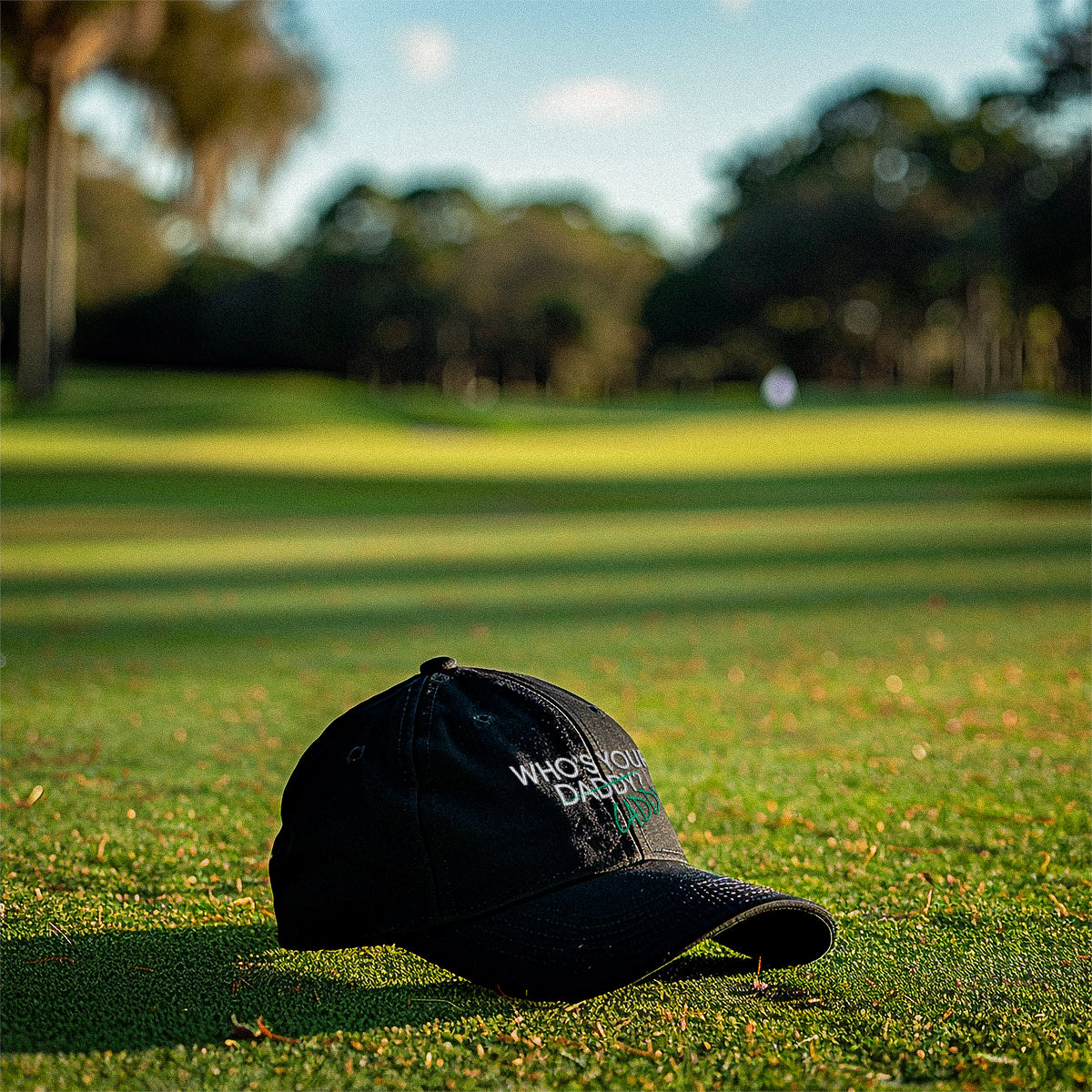 THE "WHO'S YOUR CADDY?" BASEBALL CAP