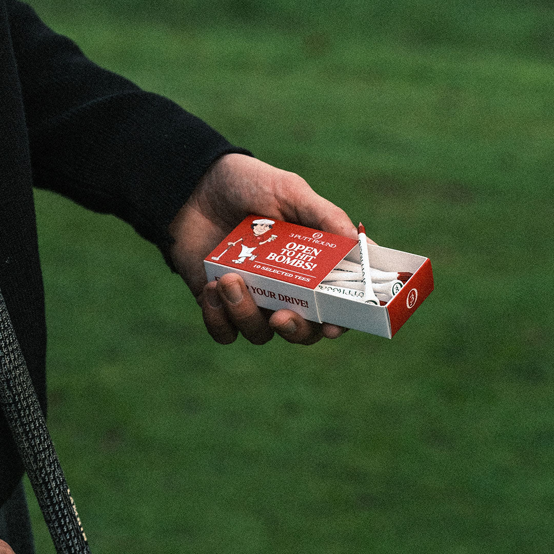 THE RED GOLF TEE MATCH BOX