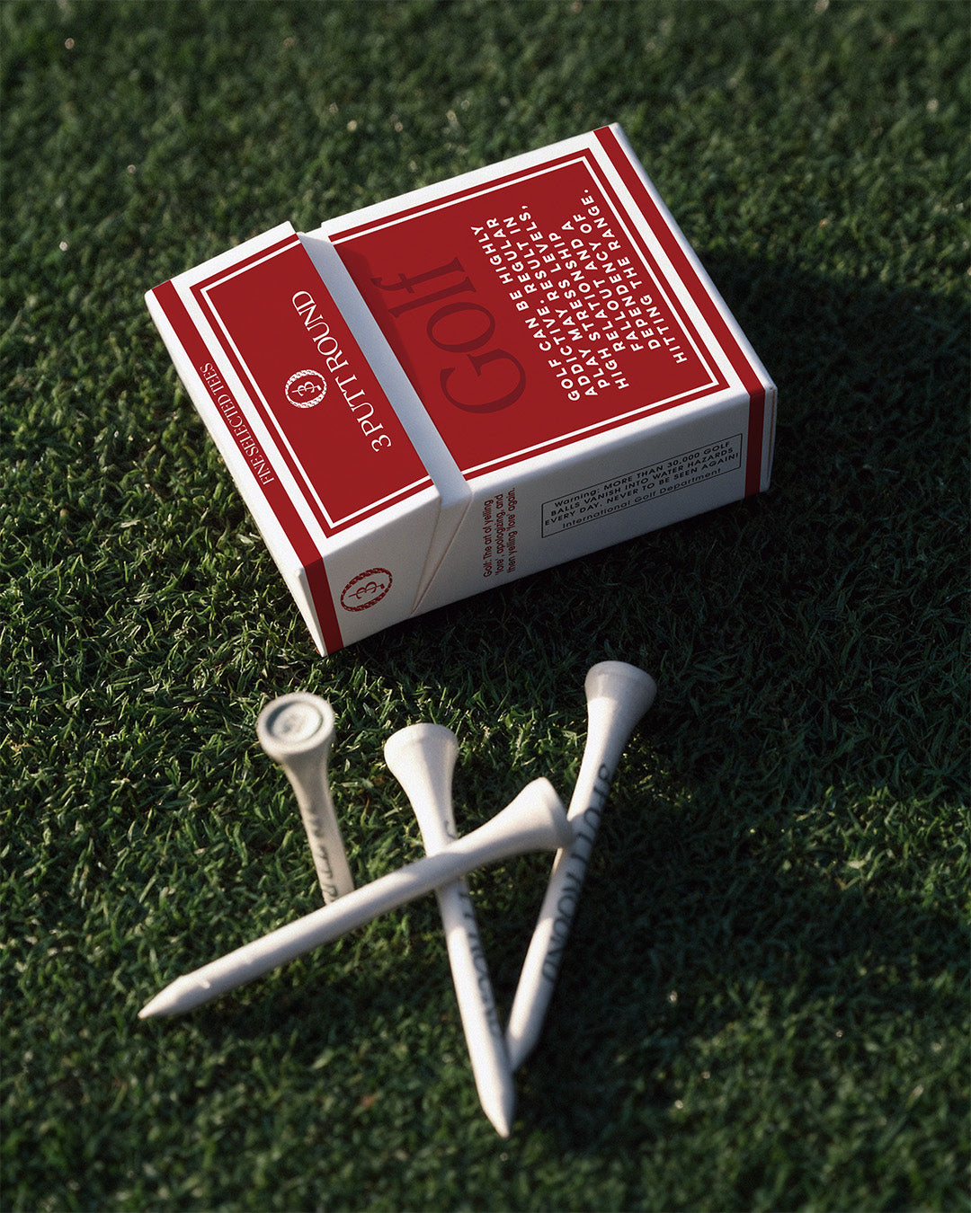 THE "GOLF ADDICTION" TEE PACK