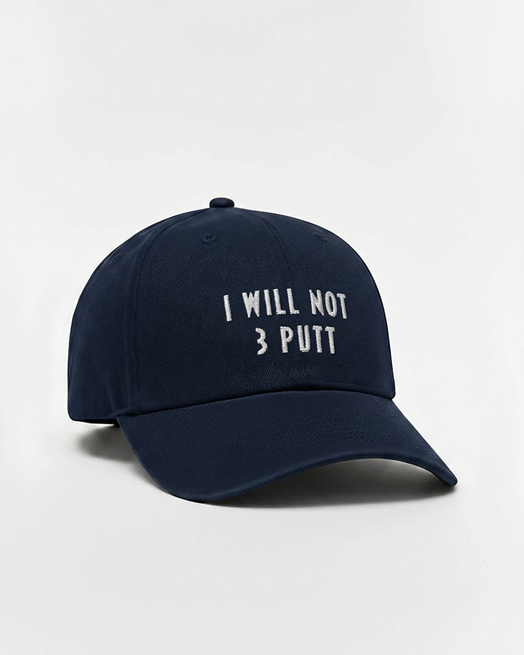 LA CASQUETTE DE BASEBALL « I WILL NOT 3 PUTT »