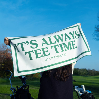 The “It's Always Tee Time” Tour Towel