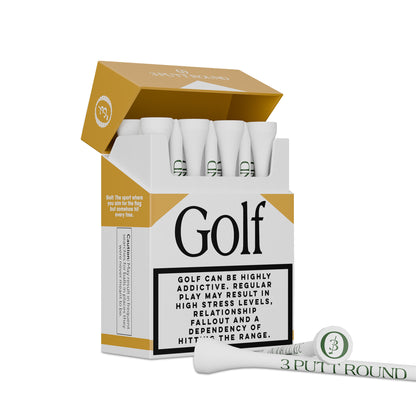 THE GOLD "GOLF ADDICTION" TEE PACK