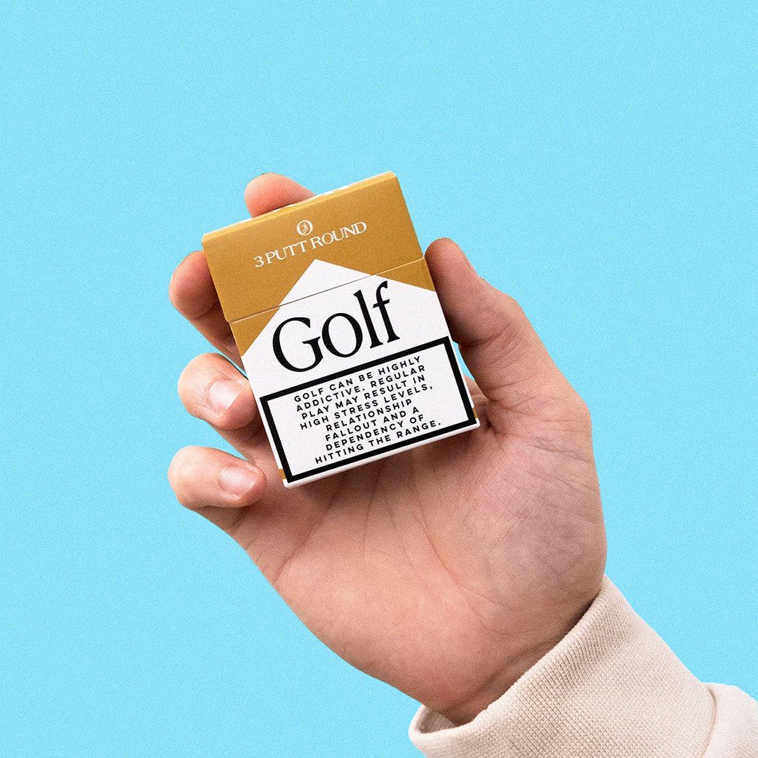 THE GOLD "GOLF ADDICTION" TEE PACK